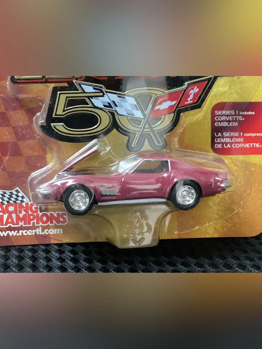 1969 Corvette L88 Die-Cast Car 1:64 Scale - Red